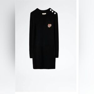 Zadig & Voltaire Girls Kids Harlow Dress (Size 12) Size Tag Removed